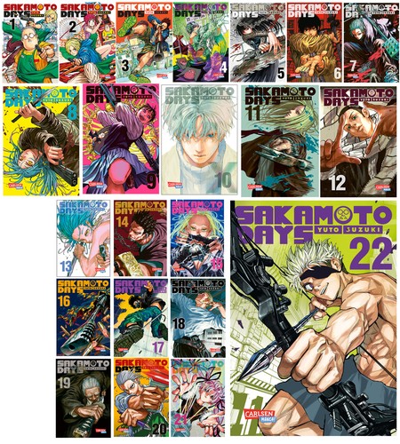 Sakamoto days band 22 set - band,