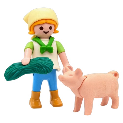 Playmobil figur mädchen grün - figur,