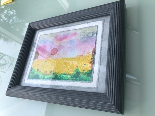 Gemälde aquarell technik - gemälde,