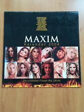 MAXIM EROTIK KALENDER 2004 DIE SCHÖNSTEN FRAUEN DES JAHRES