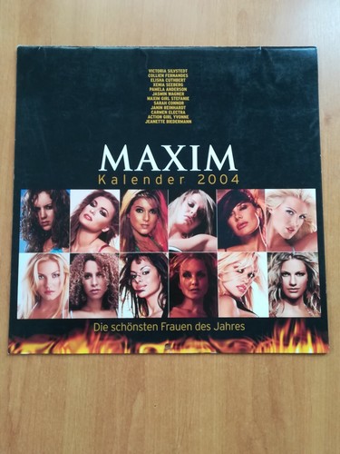 Maxim erotik kalender 2004 die - erotik,