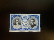 803. Fürstentum Monaco - 1956 - Yt 475 - Hochzeit des Fürsten