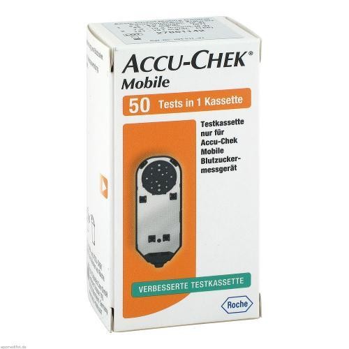 Accu chek mobile testkassette - chek,