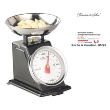 Analoge Retro-Küchenwaage bis