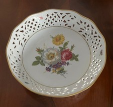 Edle Porzellan Obstschale /