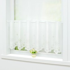 Scheibengardinen Einfarbig