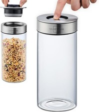 Vorratsdosen Glas mit Deckel-Vorratsgläser mottensicher für luftdicte