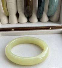 Hetian Jade Armreif Natur Gelb