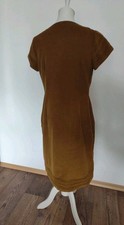 Boden Damn Cordkleid Gr.38, Curry Braun Mit Taschem Kurzarm