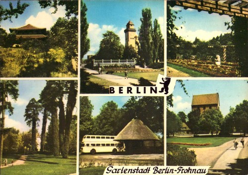 Berlin gartenstadt - ak:,