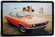 Blechschild 20x30 OPEL Manta Kult Auto Youngtimer Sammler GeschenkWerkstatt Deko