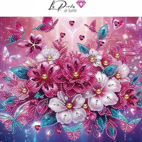 Diamond painting diy set - diamond,