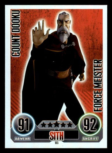 Count dooku force attax star - force,