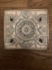 Jugendstil Fliese In Messing