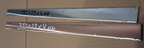 Kupfer 380x23x4 mm - cu.,