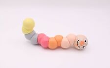 Babyspielzeug Holz-Wurm selten gebraucht. Hygienisch aufbereitet.