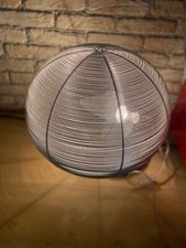 Moderne Tischleuchte Deko Boden Lampe  40 cm x 40 cm Kugellampe wie Neu