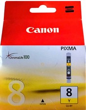 Canon CLI-8Y Canon Pixma IP3300 IP3500 IP4200 IP4200 IP4200X  IP4300 Gelb
