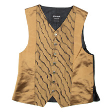 ARCHETIPO Herren Blazer Weste Schwarz M