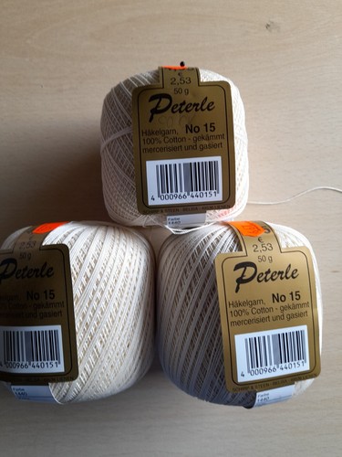 Peterle häkelgarn beige - peterle,