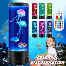 LED Quallenlampe Lava Lampe 17