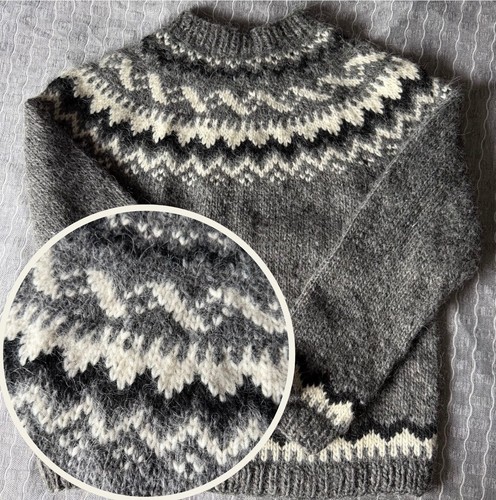 Islandpullover handgestrickt - islandpullover,