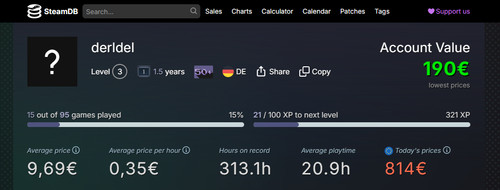 Steam account 152 games - account,
