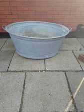 Alte Grosse Zinkwanne -