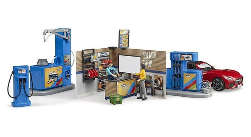 Bruder tankstelle und - tankstelle,