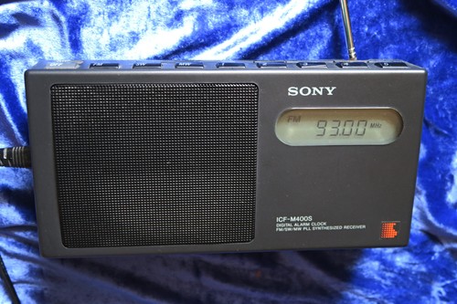 Sony icf m400s sw mw - icf-m400s,, fm/sw/mw