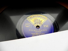 1427/ GLÜCK AUF, DER STEIGER KOMMT-SCHLESIER-LAND-Marsch-WWII-78rpm Schellack
