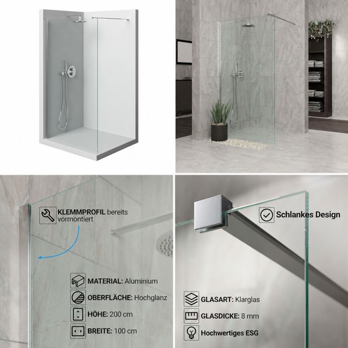 Walk duschwand diy - walk-in,