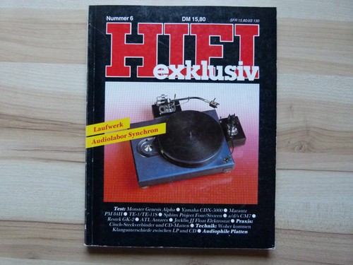 Hifi exklusiv ausgabe 6 87 - ausgabe, 6/87