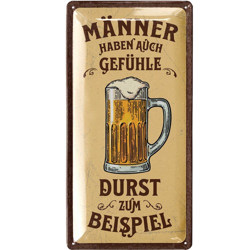 Retro blechschild bier - retro,