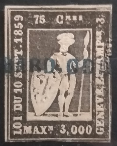 Genf fiskalmarke steuerstempel - genf,
