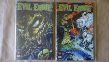 Evil Ernie 1 - 3 + Nr.1 Chrom-Cover mit Lady Death Chaos Comics April 1998