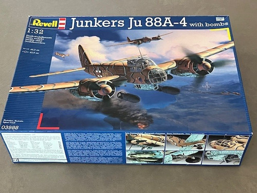 Revell junkers 88a 4 - revell, 88a-4