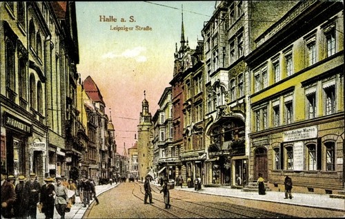 Halle der saale - halle, an
