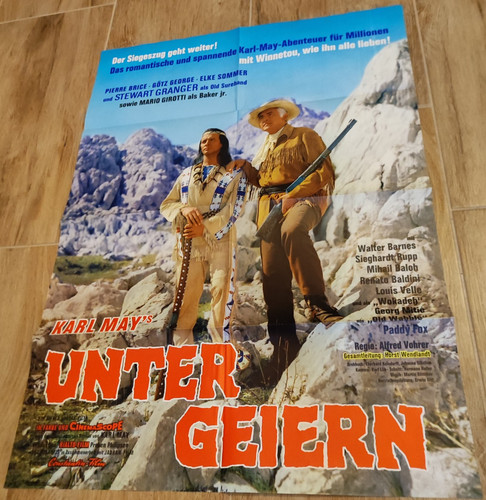 Plakat karl may unter - karl,