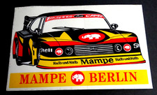 Werbe-Aufkleber Zakspeed Ford Capri Turbo Gr. 5 DRM 1981 Ludwig Mampe Berlin