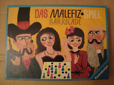 Spiel - DAS MALEFIZ SPIEL / BARRICADE (1971) Ravensburger 601 5 403 1)