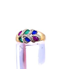Edelstein Ring - 585 Gold gr