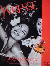 WERBUNG 1996 PARFÜM YVES