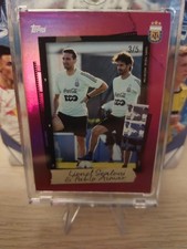 Topps Focus Argentina Lionel Scaloni & Pablo Aimar /5