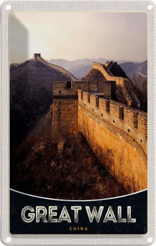 Blechschild 30x20 china - blechschild,