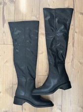 Zara Overknee Stiefel Gr. 41