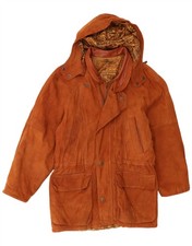 Vintage Herren Wildleder Parka