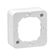 Abdeckrahmen Aufputzkasten Rahmen SAT TV Antenne Anschluss Dose Abdeckdose Weiß