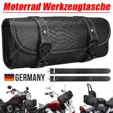 Motorrad Taschen Motorräder PU Leder Werkzeugtasche Satteltasche Gabel Tasche