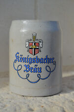 BIERKRUG 25 cl - KONIGSBACHER BRAU - Wappen Ziege